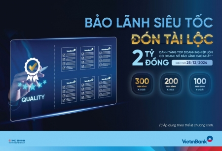 VietinBank triển khai chương trình “Bảo lãnh siêu tốc, đón tài lộc”