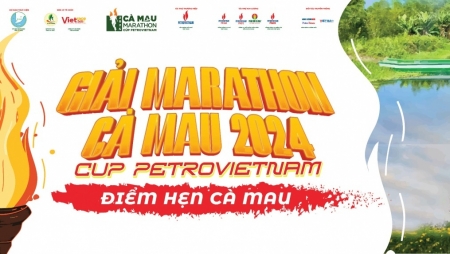 Khởi động giải Marathon Cà Mau 2024 - Cúp Petrovietnam