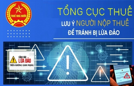 Cảnh báo sập “bẫy” lừa đảo giả danh cán bộ thuế