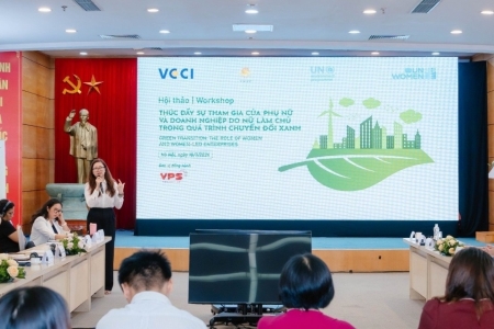 Chung tay nâng cao vai trò của phụ nữ trong chuyển đổi xanh