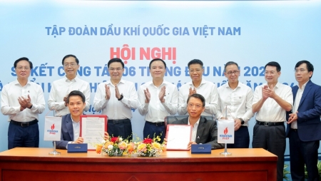 PV GAS và PVEP ký kết Bản ghi nhớ về thỏa thuận cung cấp và tiêu thụ khí mỏ Kỳ Lân, Lô 103&107