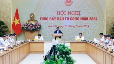 EVN được Thủ tướng Chính phủ biểu dương tại Hội nghị toàn quốc về thúc đẩy đầu tư công năm 2024