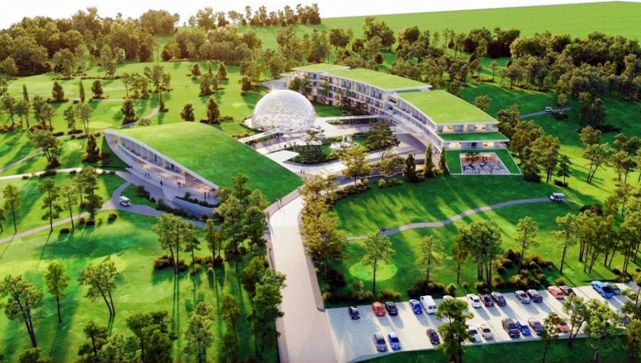 Cưỡng chế công trình sai phép tại sân golf Đồi Cù Đà Lạt