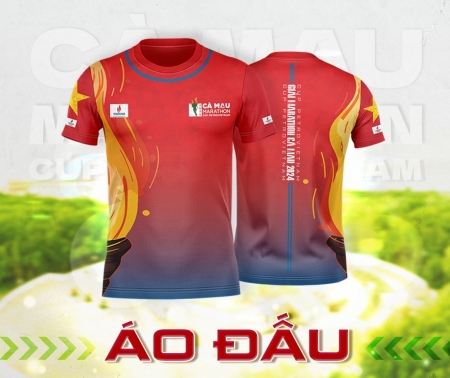 Công bố mẫu áo đấu của giải Marathon - Cà Mau 2024 Cúp Petrovietnam