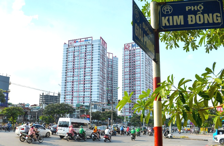 Hà Nội phân luồng giao thông thi công hầm chui nút giao Vành đai 2,5 - Giải Phóng