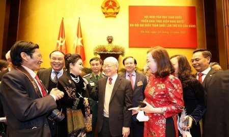 Nguồn cảm hứng để toàn xã hội quyết tâm chấn hưng, phát triển văn hóa