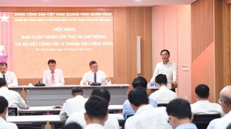Đảng bộ PTSC sơ kết công tác 6 tháng đầu năm