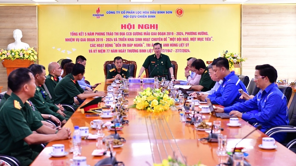 Hội CCB BSR tổng kết 5 năm phong trào thi đua Cựu chiến binh gương mẫu