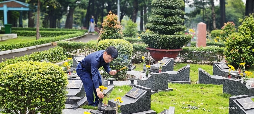 PVTrans dâng hương tưởng niệm các anh hùng liệt sĩ 