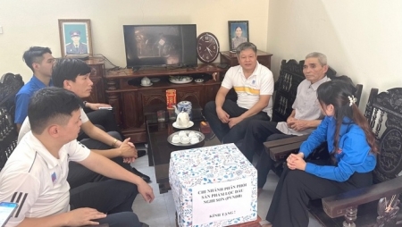 PVNDB tổ chức tri ân các gia đình thương binh, liệt sĩ