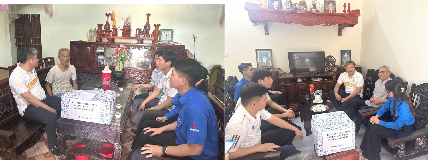 PVNDB tổ chức tri ân các gia đình thương binh, liệt sĩ