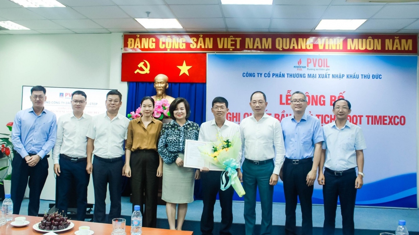 PVOIL bổ nhiệm Chủ tịch HĐQT Timexco