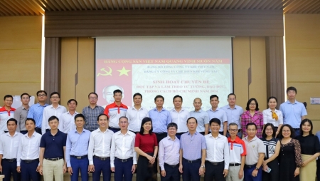 Ban Chấp hành Đảng bộ Công ty Chế biến Khí Vũng Tàu sơ kết công tác 6 tháng đầu năm