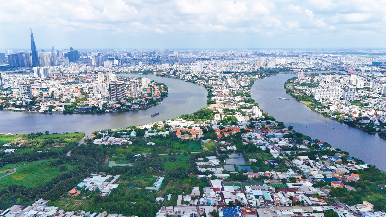 Hình ảnh bán đảo Bình Quới - Thanh Đa sau hơn 3 thập kỷ quy hoạch treo