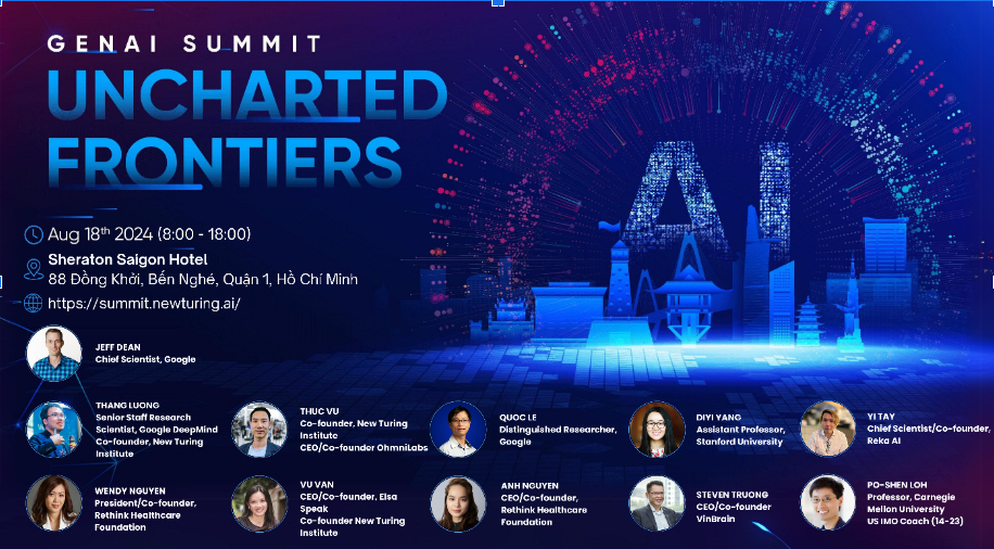 Việt Nam lần đầu tiên tổ chức Hội nghị Trí tuệ nhân tạo tạo sinh