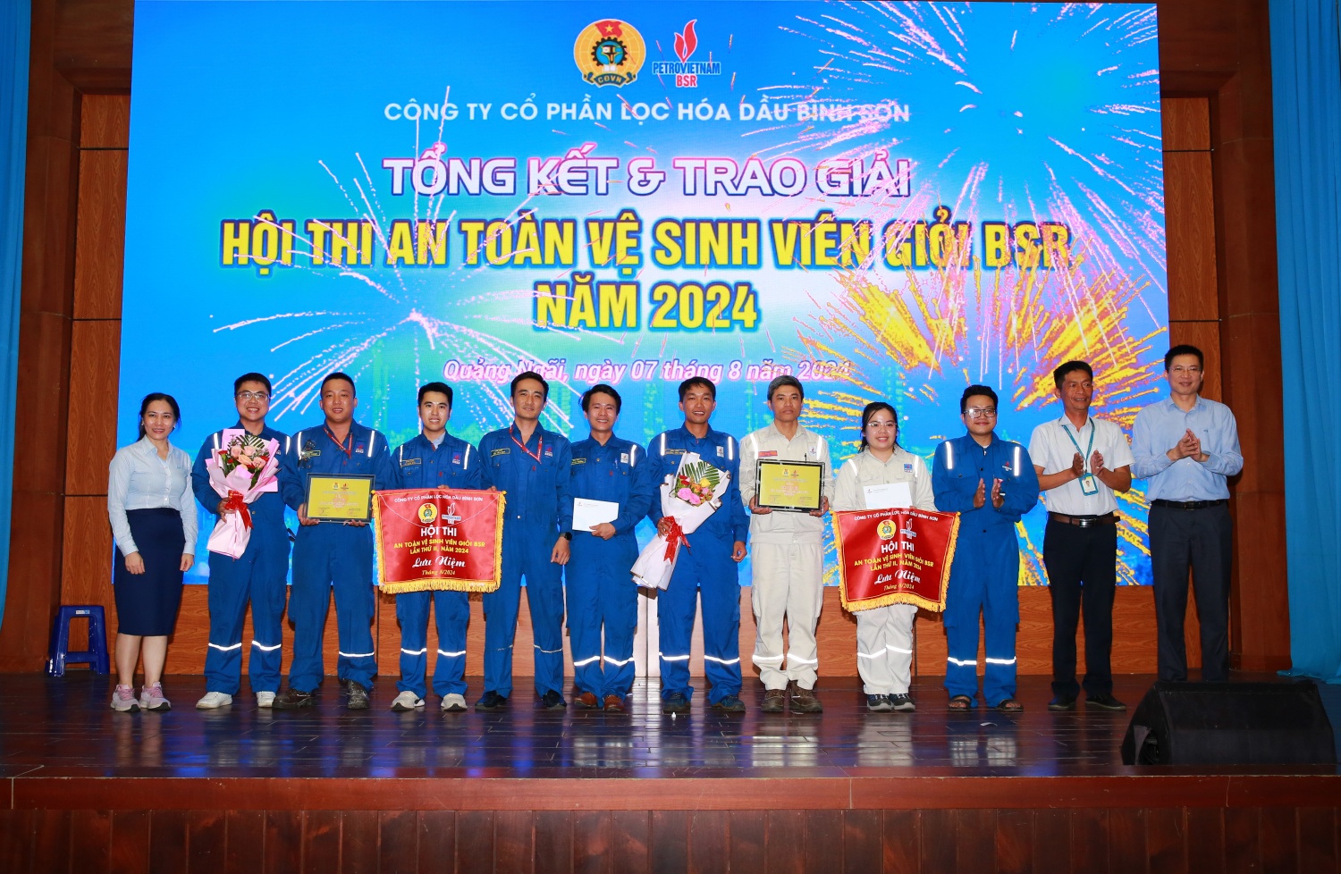 Giải đặc biệt thuộc về Đội CĐBP Kiểm tra thiết bị, Quản lý cảng biển và An toàn môi trường. Giải đặc biệt thuộc về Đội CĐBP Kiểm tra thiết bị, Quản lý cảng biển và An toàn môi trường.