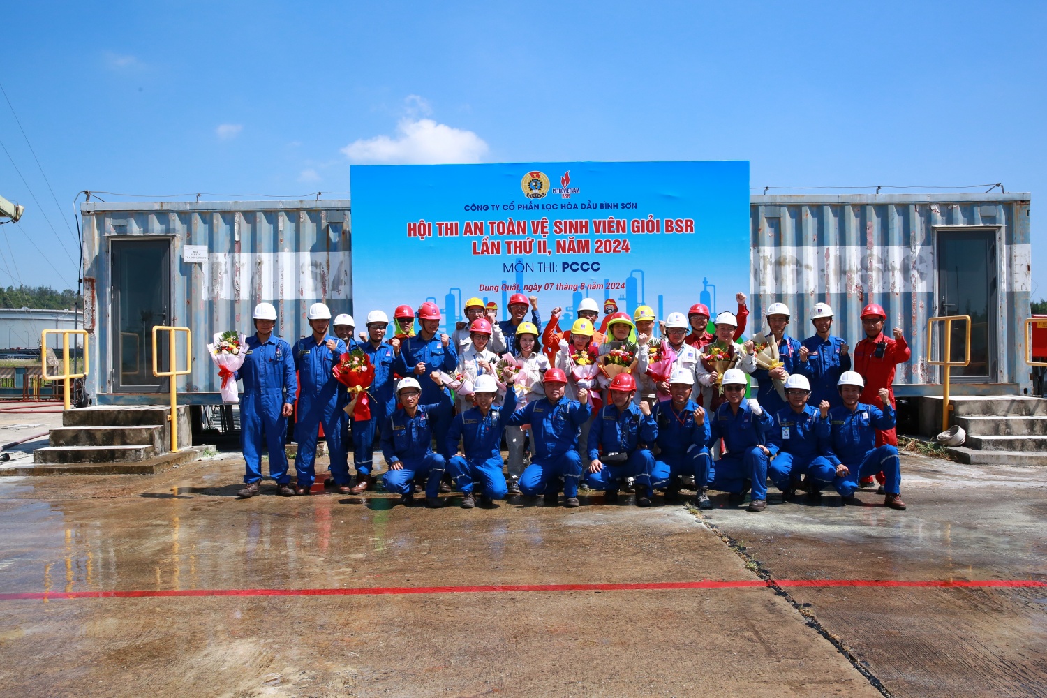 BSR tổ chức Hội thi An toàn vệ sinh viên giỏi lần II, năm 2024 BSR tổ chức Hội thi An toàn vệ sinh viên giỏi lần II, năm 2024
