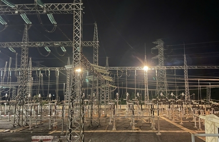 Trạm biến áp 500kV Đắk Nông được nâng công suất lên 1.800MVA