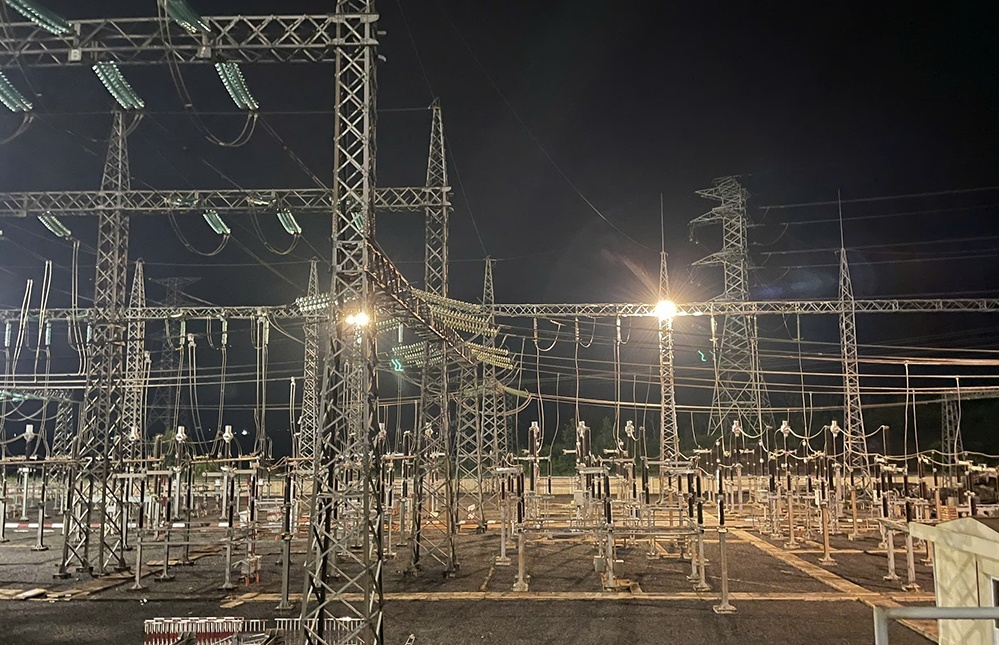 Trạm biến áp 500kV Đắk Nông được nâng công suất lên 1.800MVA