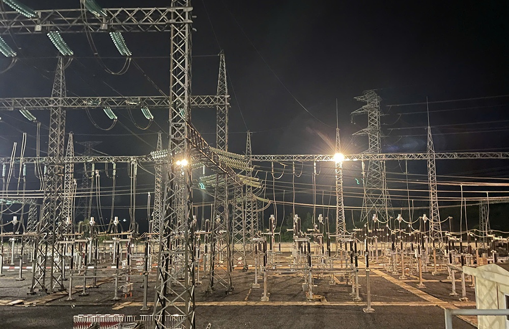 Trạm biến áp 500kV Đắk Nông được nâng công suất lên 1.800MVA
