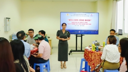 Người lao động PVU:  Đầm ấm bên "Bữa cơm Công đoàn"