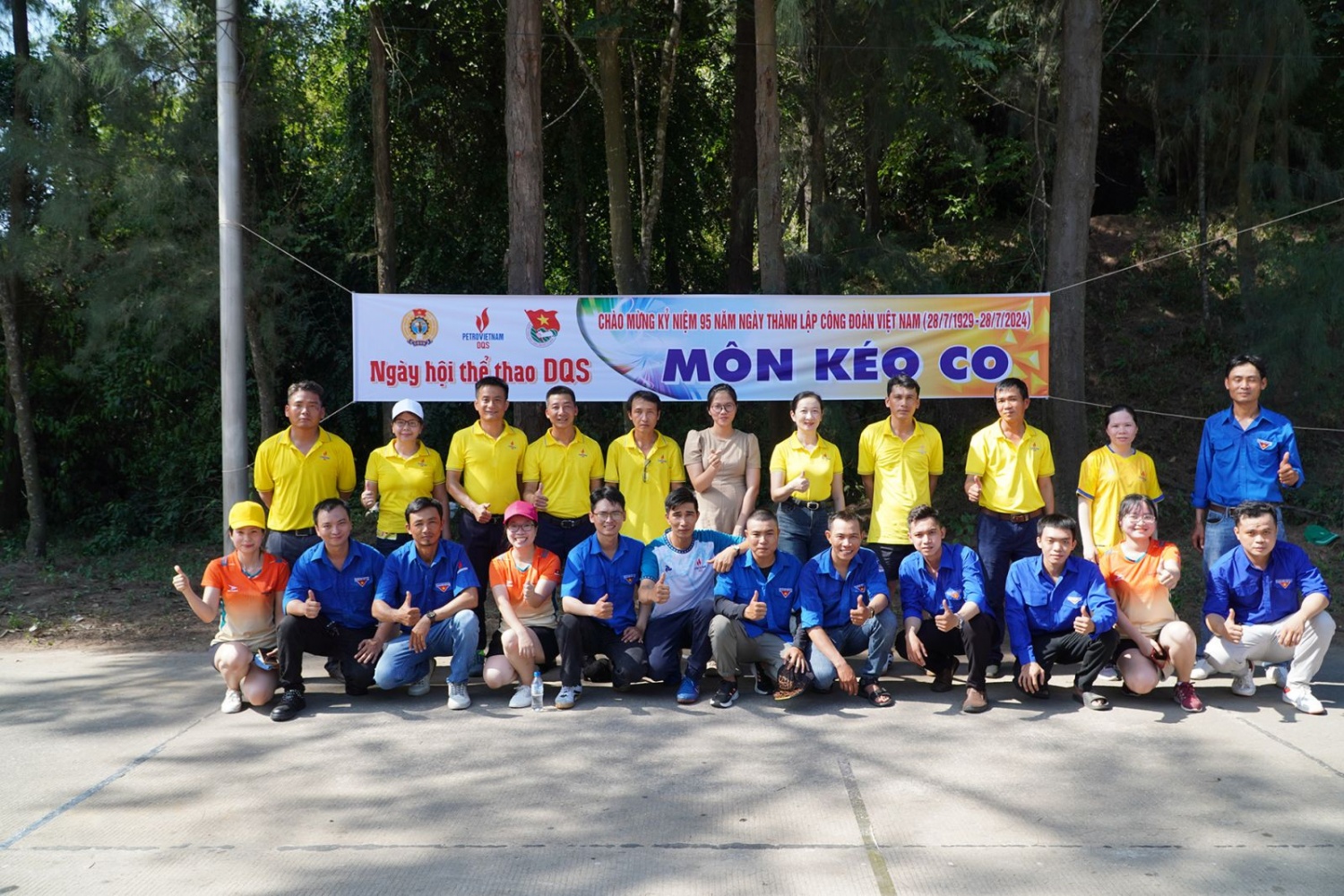 Các VĐV hào hứng với Ngày hội Thể thao DQS năm 2024. Các VĐV hào hứng với Ngày hội Thể thao DQS năm 2024.