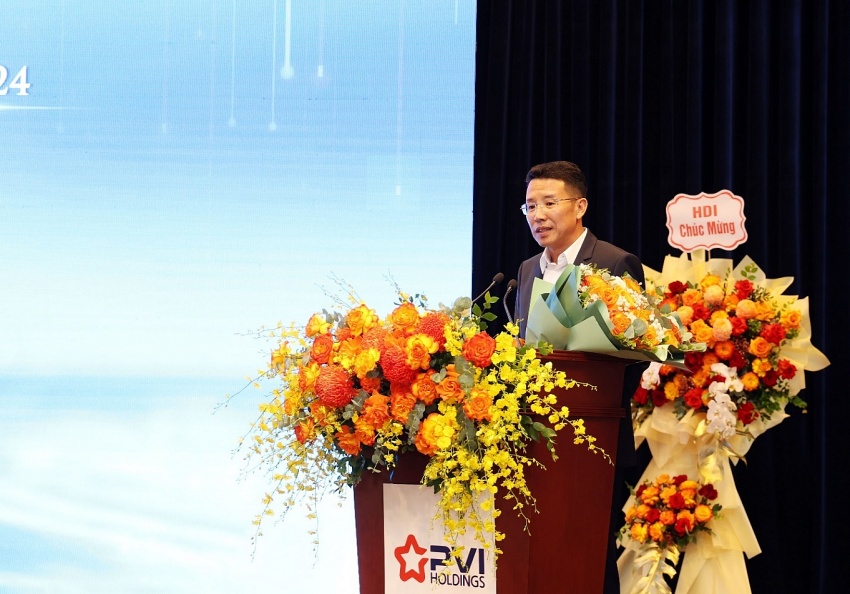 Ông Nguyễn Tuấn Tú phát biểu tại Đại hội