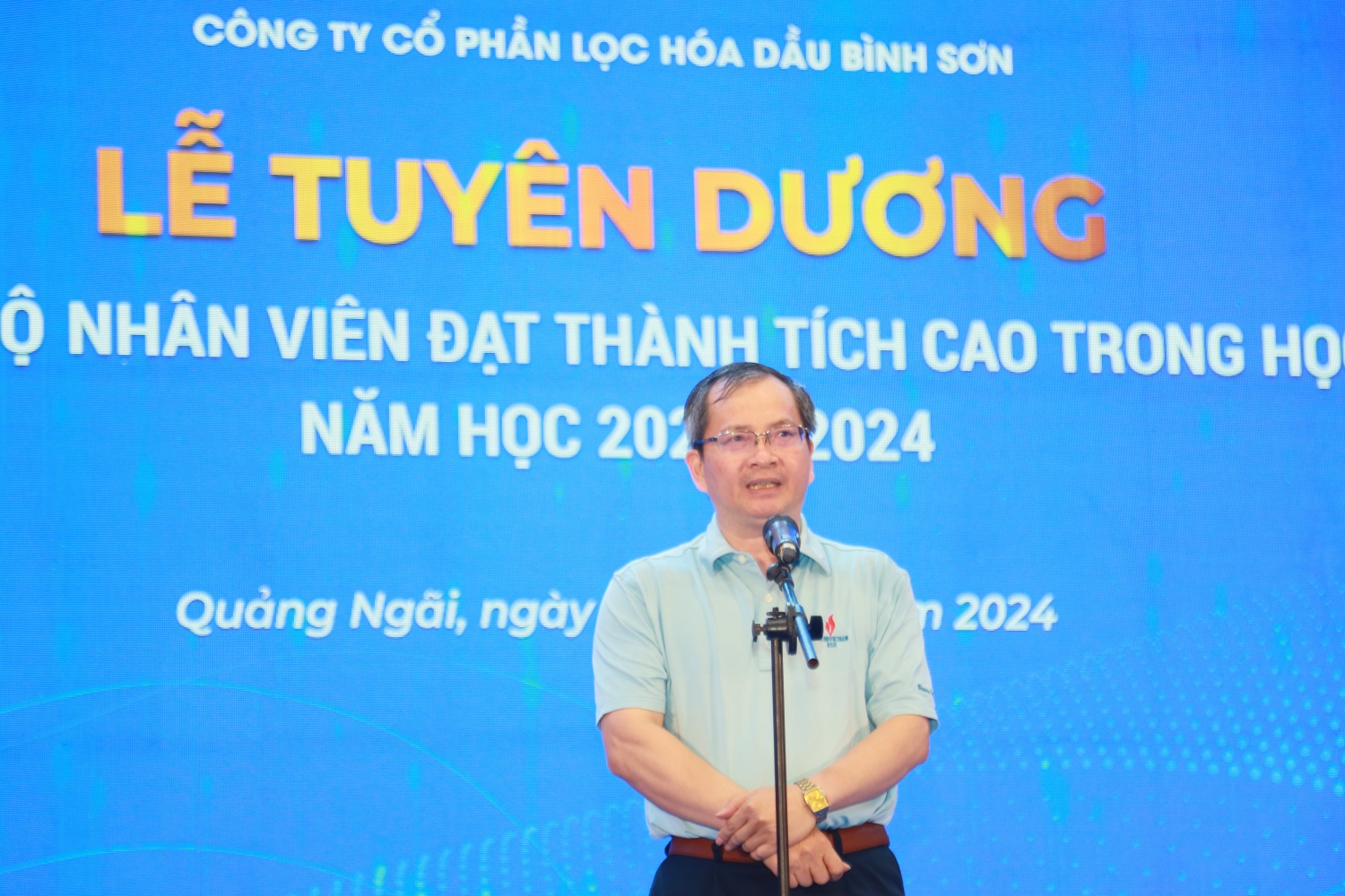 Ông Khương Lê Thành - Thành viên HĐQT phát biểu tại buổi lễ.