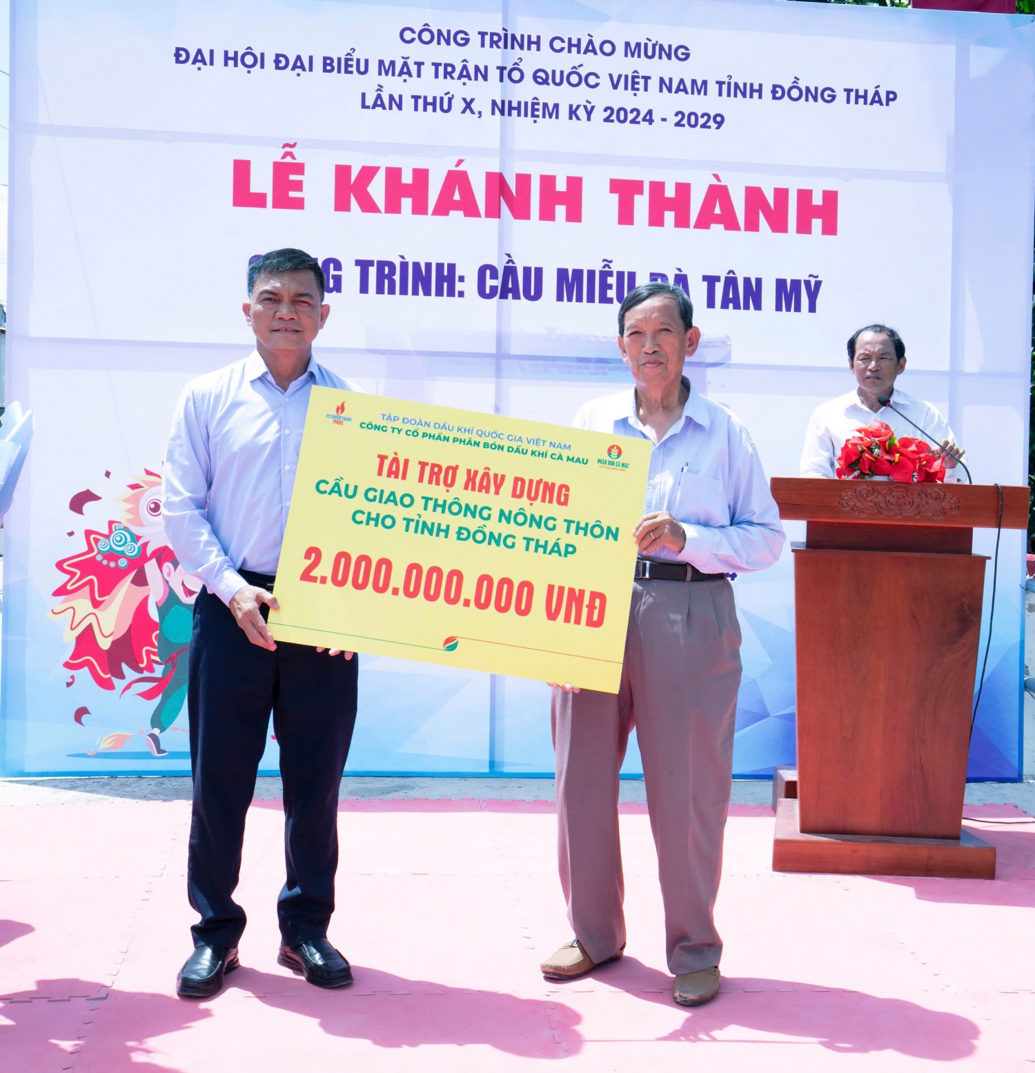 Phân bón Cà Mau góp phần vun đắp cuộc sống nông dân Đồng Tháp