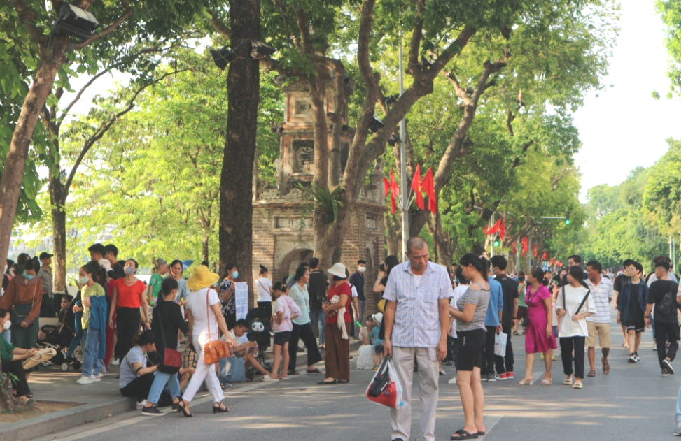 Mở cửa không gian đi bộ hồ Hoàn Kiếm xuyên suốt dịp nghỉ lễ 2/9