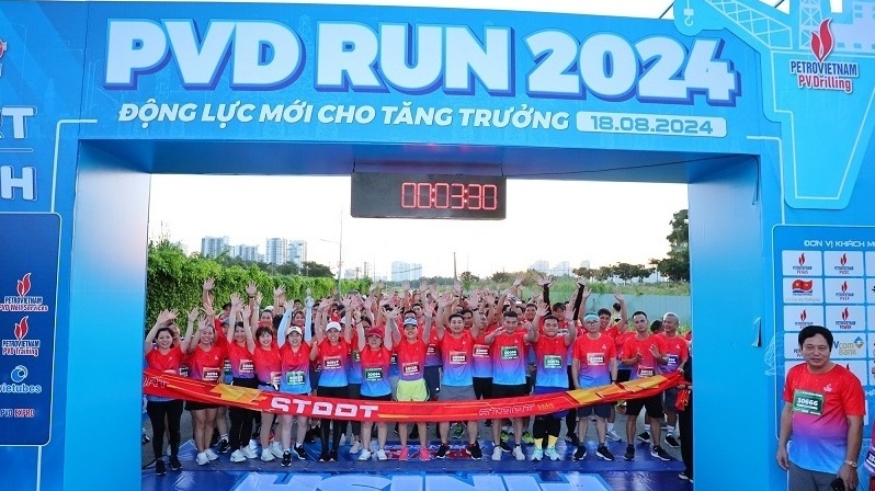 PV Drilling tổ chức thành công Giải chạy việt dã PVD RUN 2024