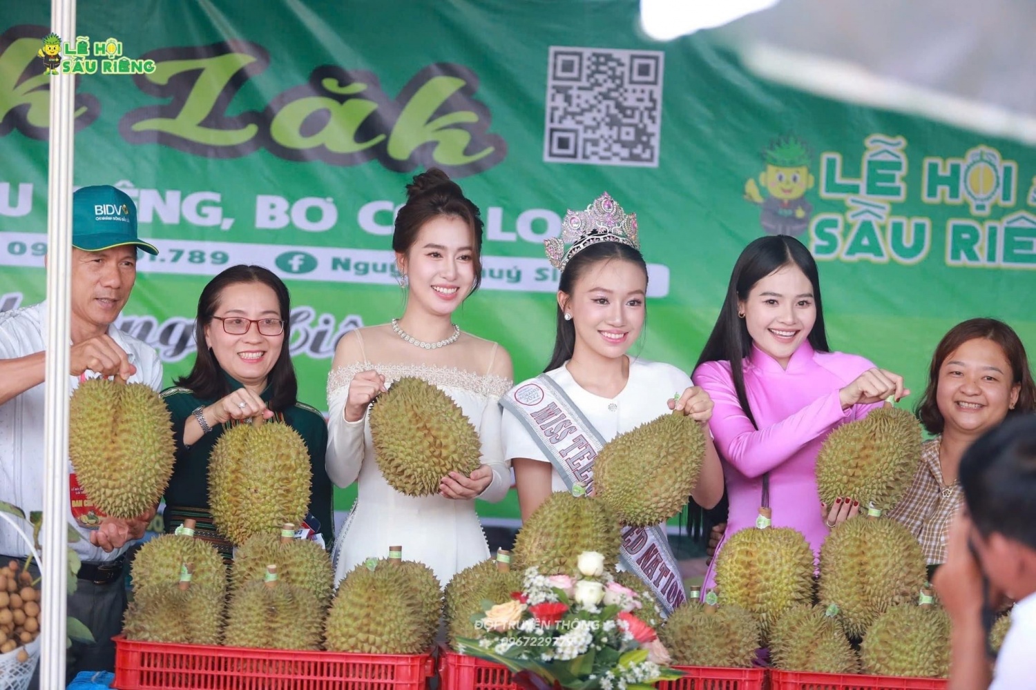 Khai mạc Lễ hội Sầu riêng Krông Pắc, Phân bón Cà Mau là nhà tài trợ kim cương