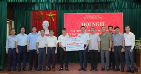 Petrovietnam hỗ trợ tỉnh Hưng Yên 4 tỷ đồng khắc phục hậu quả do bão số 3 gây ra