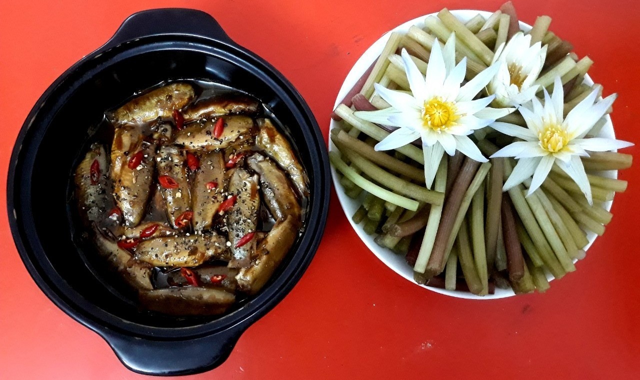 Cá heo kho tiêu- Đậm vị mùa nước nổi