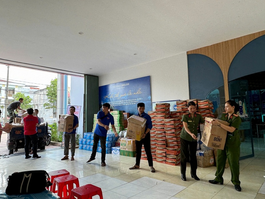 Thiếu nhi PTSC Quảng Ngãi hướng về miền Bắc thân yêu