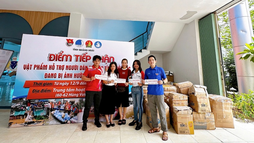 Thiếu nhi PTSC Quảng Ngãi hướng về miền Bắc thân yêu