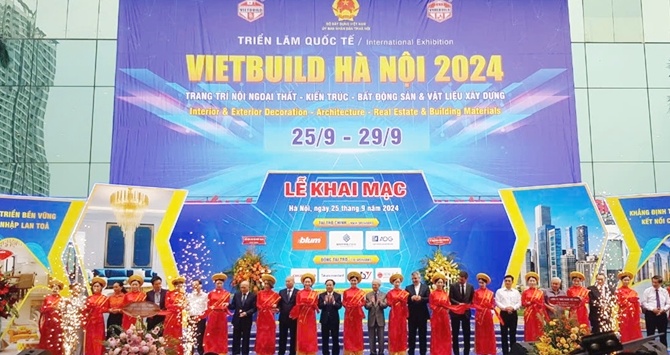 Hơn 1.200 gian hàng tham gia Vietbuild Hà Nội 2024 - lần III