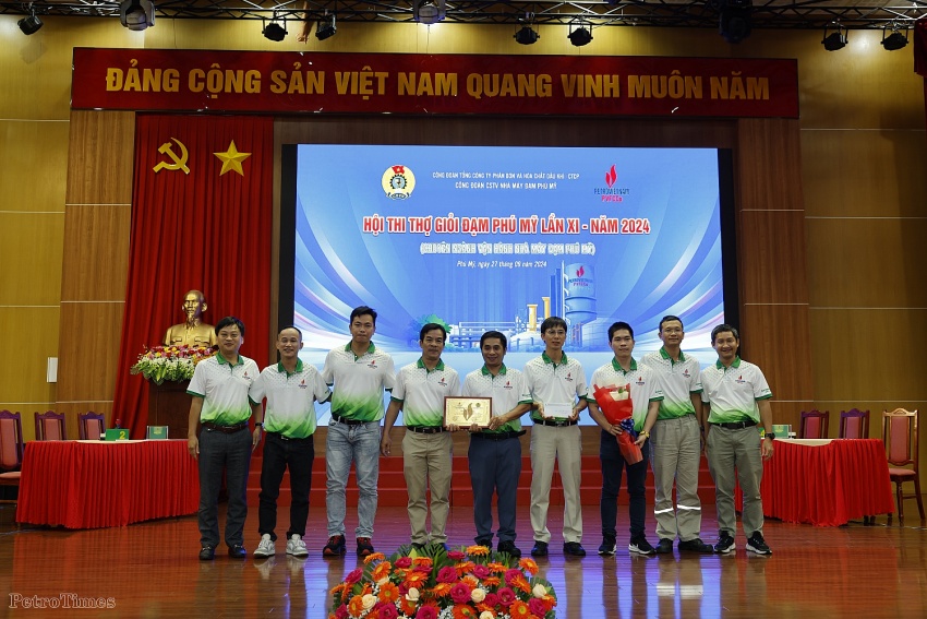 Hội thi thợ giỏi Nhà máy Đạm Phú Mỹ lần XI: Nâng cao kỷ năng, tăng cường đoàn kết