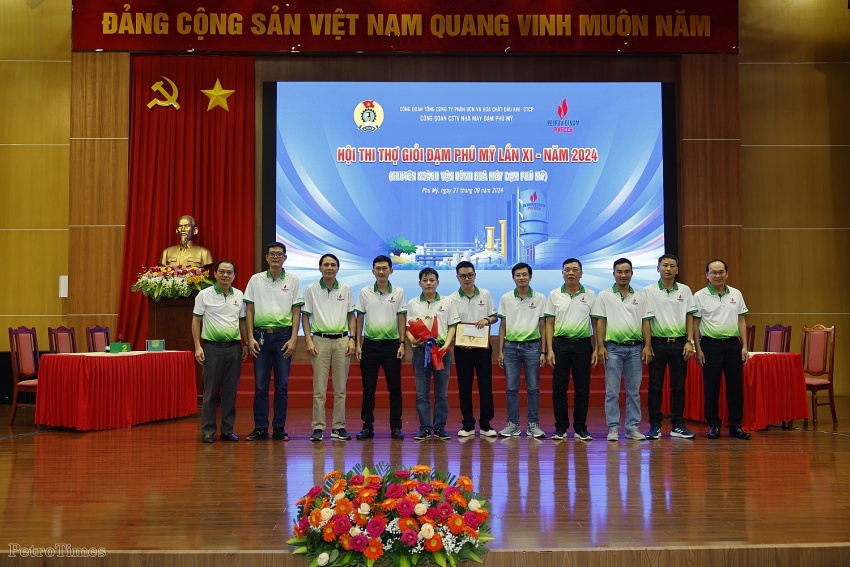 Hội thi thợ giỏi Nhà máy Đạm Phú Mỹ lần XI: Nâng cao kỷ năng, tăng cường đoàn kết