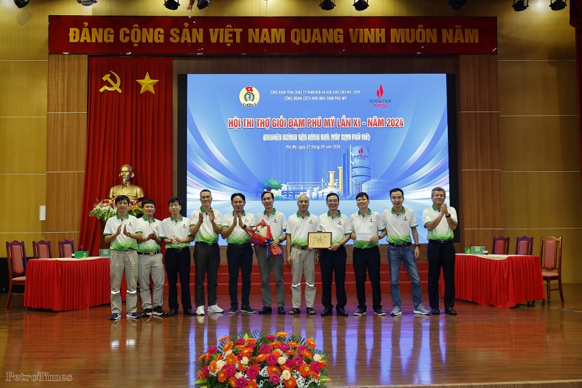 Hội thi thợ giỏi Nhà máy Đạm Phú Mỹ lần XI: Nâng cao kỷ năng, tăng cường đoàn kết