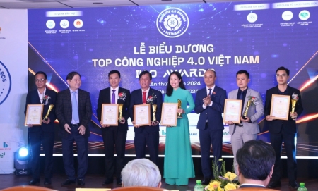 Biểu dương TOP Công nghiệp 4.0 Việt Nam - I4.0 Awards năm 2024