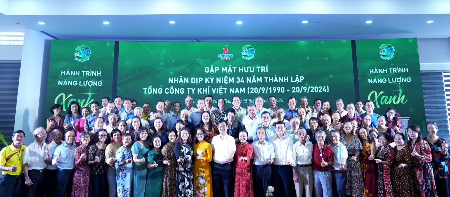 Gặp gỡ kỷ niệm 34 năm PV GAS và chào mừng Quốc tế Người cao tuổi 2024