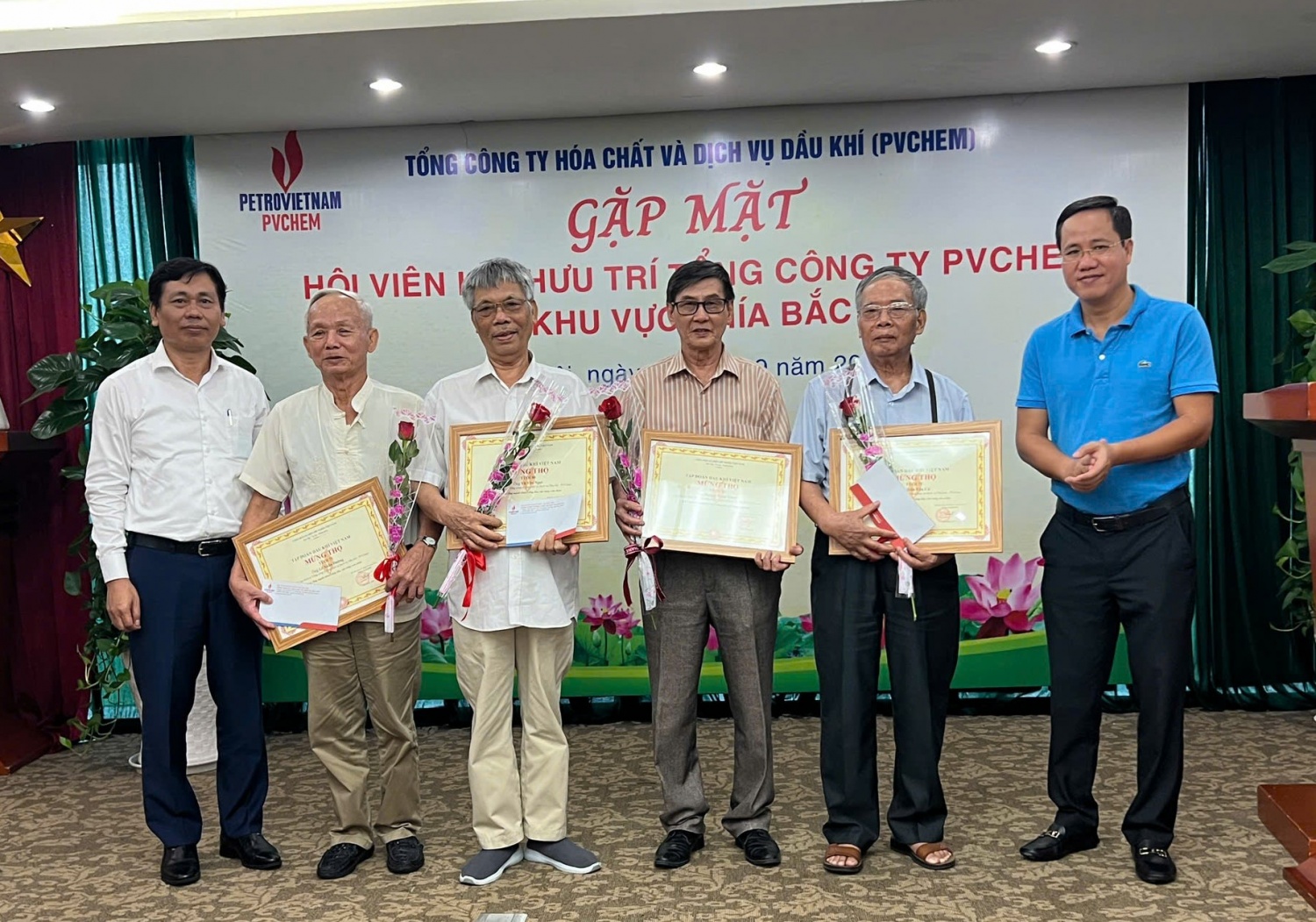PVChem tổ chức gặp mặt cán bộ hưu trí