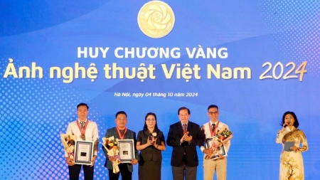 Tác giả Trần Ngọc Thịnh (Vietsovpetro) đoạt Huy chương Vàng cuộc thi ảnh nghệ thuật Việt Nam năm 2024