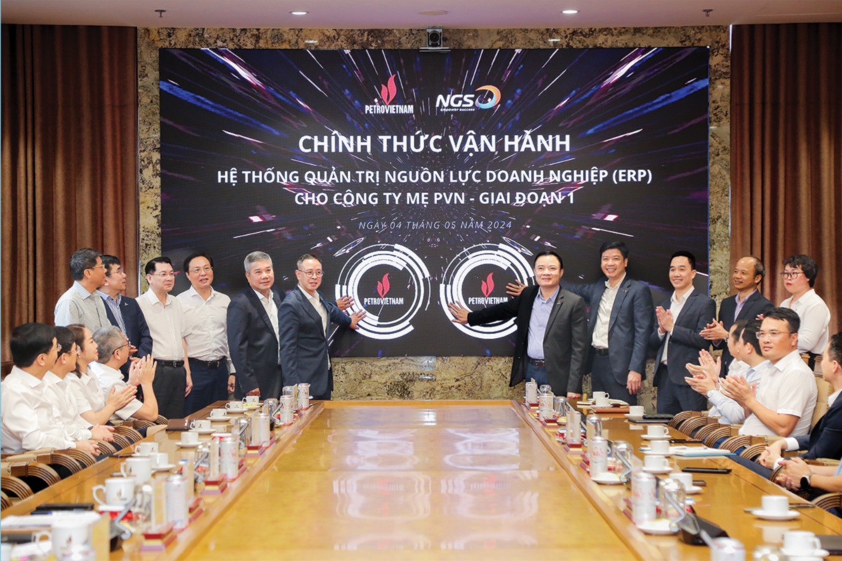 Đảng bộ Bộ máy QL&ĐH Petrovietnam gương mẫu đi đầu trong công cuộc chuyển đổi số