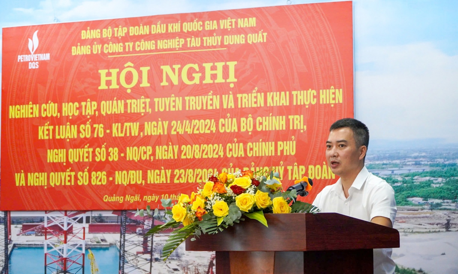 Đảng uỷ DQS tổ chức Hội nghị quán triệt, triển khai Kết luận 76-KL/TW