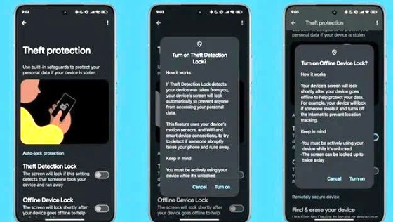 3 tính năng chống trộm mới cho điện thoại Android