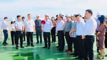 Báo cáo viên cấp tỉnh Bà Rịa - Vũng Tàu nghiên cứu thực tế tại Vietsovpetro