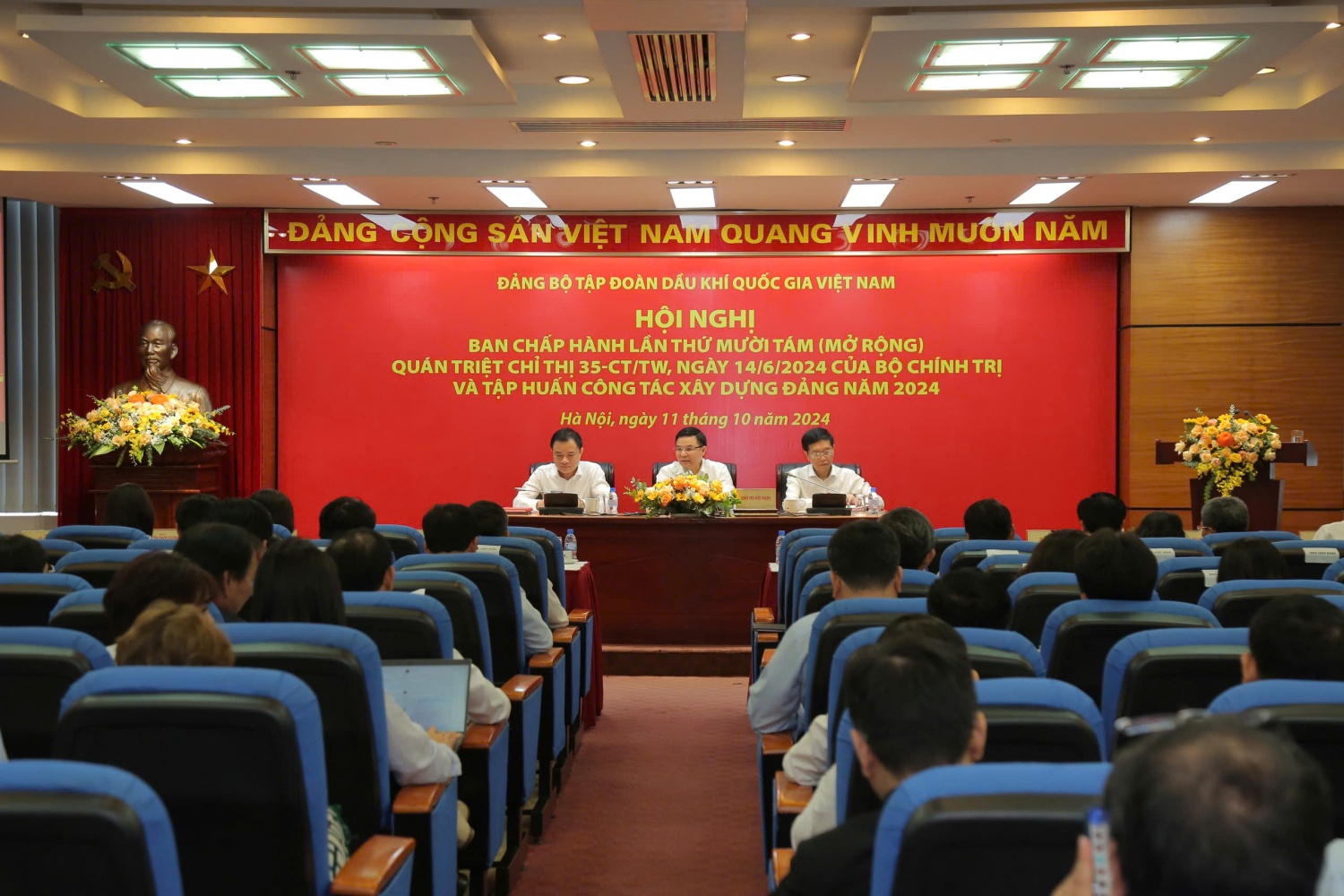 Đánh giá kết quả triển khai thực hiện các văn bản chỉ đạo của Đảng ủy Tập đoàn