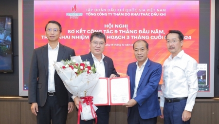 Công bố quyết định chỉ định Chủ nhiệm Ủy ban Kiểm tra Đảng ủy PVEP